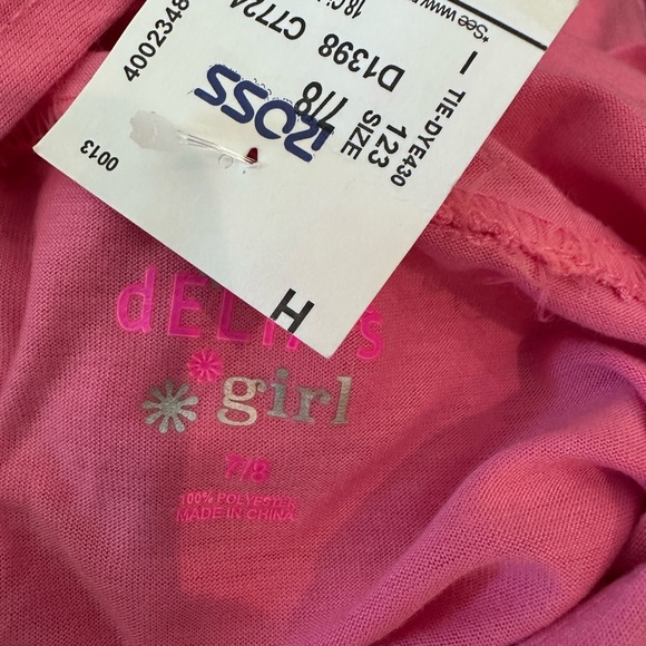 dELiA*s Pink Graphic Hoodie Tank - Picture 6 of 8